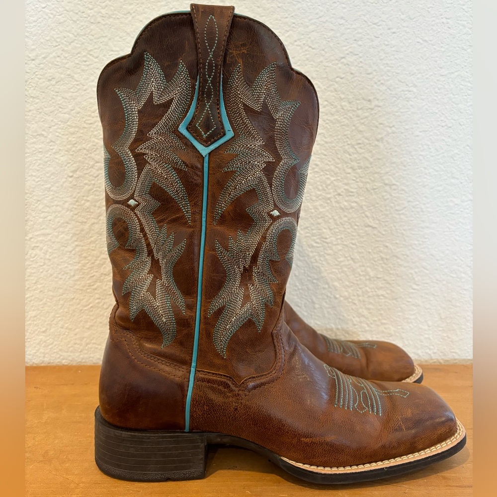 Ariat Tombstone Sassy Brown Western Boots 8.5B